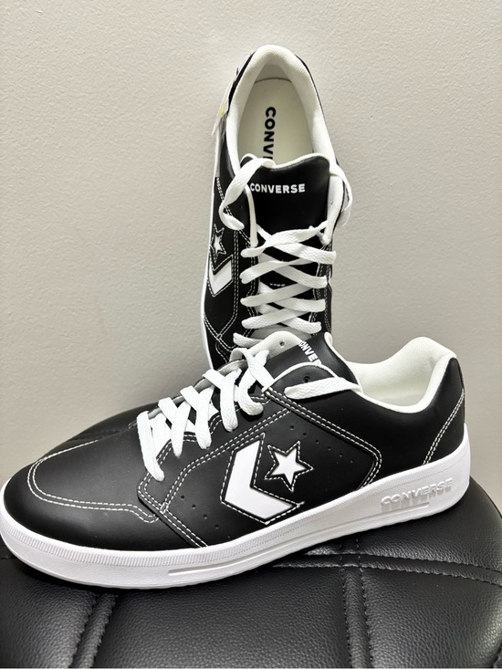 Converse Other - Unisex Converse Day 1 Court Classic Sneakers in the black and white W 10.5 Men 9